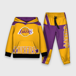 Детский костюм с толстовкой 3D Los Angeles Lakers