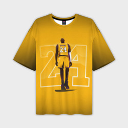 Мужская футболка oversize 3D Kobe Bryant