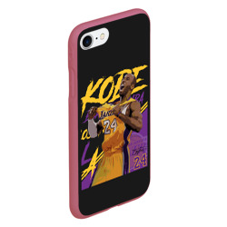 Чехол для iPhone 7/8 матовый Kobe Bryant - фото 2