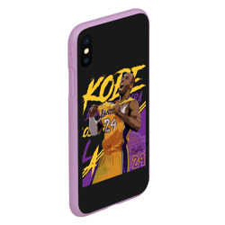 Чехол для iPhone XS Max матовый Kobe Bryant - фото 2