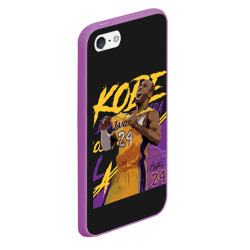 Чехол для iPhone 5/5S матовый Kobe Bryant - фото 2