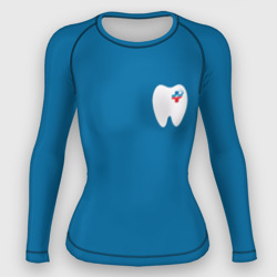 Женский рашгард 3D Стоматолог