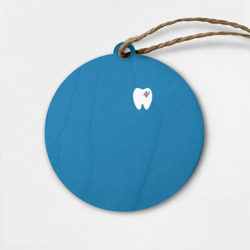 Деревянная игрушка круг Стоматолог