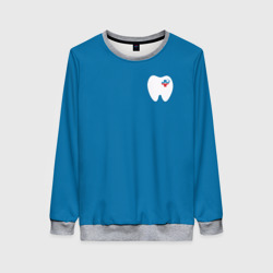 Женский свитшот 3D Стоматолог