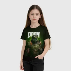 Детская футболка 3D Doom Eternal - фото 2