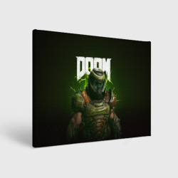 Холст прямоугольный Doom Eternal