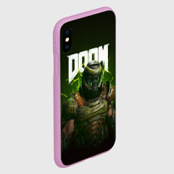 Чехол для iPhone XS Max матовый Doom Eternal - фото 2