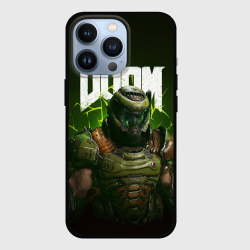 Чехол для iPhone 13 Pro Doom Eternal, цвет черный