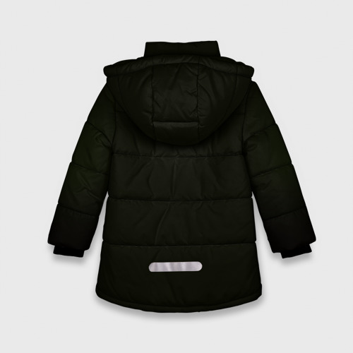Зимняя куртка для девочек 3D Doom Eternal, цвет светло-серый - фото 2