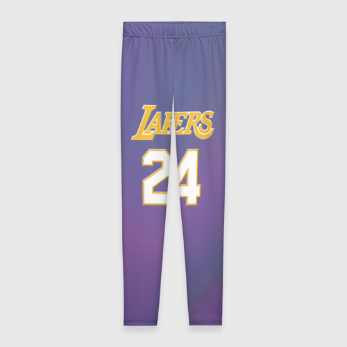 Леггинсы 3D Los Angeles Lakers Kobe Brya, цвет 3D печать