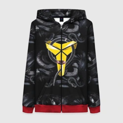 Женская толстовка 3D на молнии Los Angeles LakersKobe Bryan