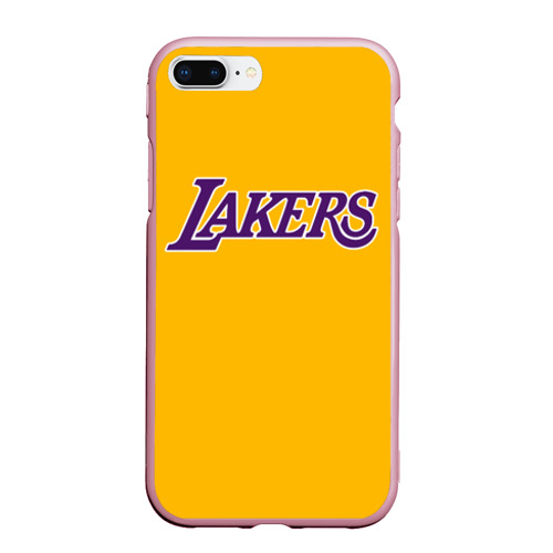 Чехол для iPhone 7Plus/8 Plus матовый Kobe Bryant, цвет розовый