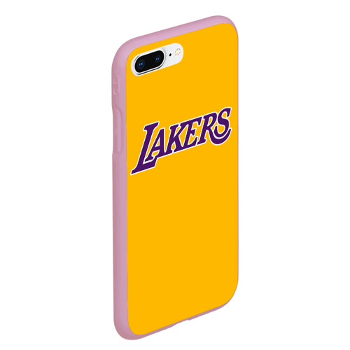 Чехол для iPhone 7Plus/8 Plus матовый Kobe Bryant, цвет розовый - фото 3