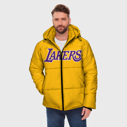Мужская зимняя куртка 3D Kobe Bryant - фото 2