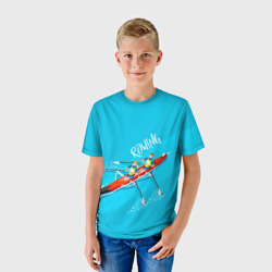 Детская футболка 3D Rowers - фото 2