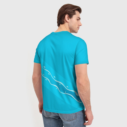 Мужская футболка 3D Rowers, цвет 3D печать - фото 4