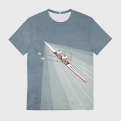 Мужская футболка 3D Академические гребцы