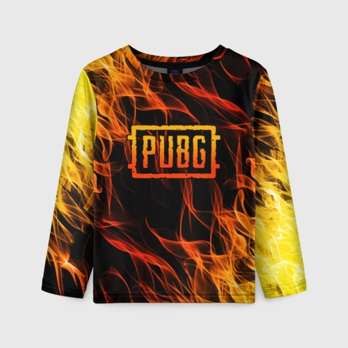 Детский лонгслив 3D PUBG