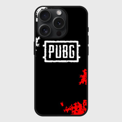 Чехол силиконовый для Apple iPhone 15 Pro Мax матовый PUBG