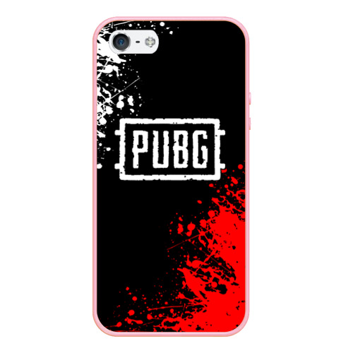 Чехол для iPhone 5/5S матовый PUBG ПУБГ, цвет баблгам