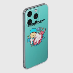 Чехол для iPhone 15 Pro силиконовый с защитой камеры Стоматолог - фото 2