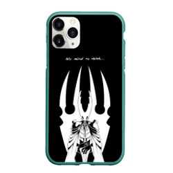 Чехол для iPhone 11 Pro Max матовый Hollow knight Холлоу Найт