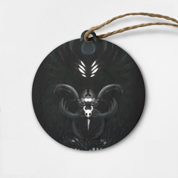 Деревянная игрушка круг Hollow Knight