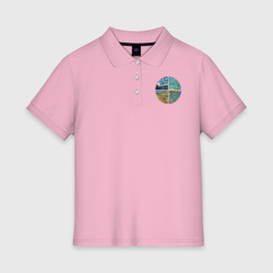 Женское поло хлопок Ван Гог. Картины