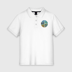 Женское поло хлопок Ван Гог. Картины