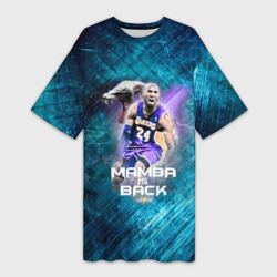 Платье-футболка 3D Kobe Bryant - Mamba is back