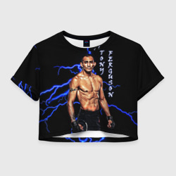 Женская футболка Crop-top 3D Tony Ferguson