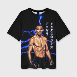 Женская футболка oversize 3D Tony Ferguson