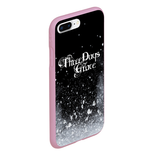 Чехол для iPhone 7Plus/8 Plus матовый Three Days Grace, цвет розовый - фото 3