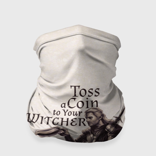 Бандана-труба 3D Toss a coin to your Witcher, цвет 3D печать