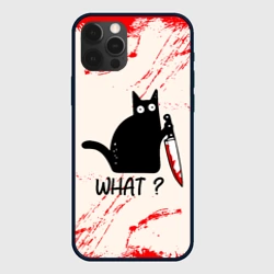 Чехол для iPhone 12 Pro What cat