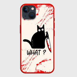Чехол для iPhone 14 What cat