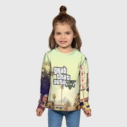 Детский лонгслив 3D GTA 5 - фото 2