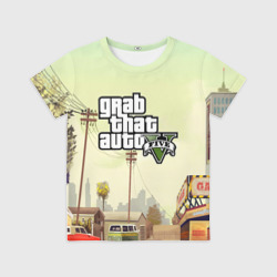 Детская футболка 3D GTA 5