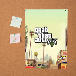 Постер GTA 5 - фото 2