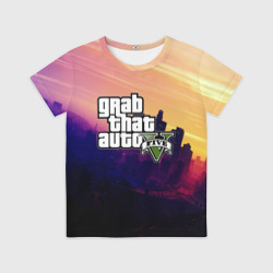 Детская футболка 3D GTA 5