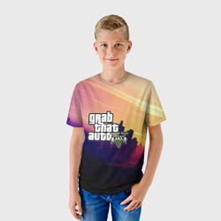 Детская футболка 3D GTA 5 - фото 2