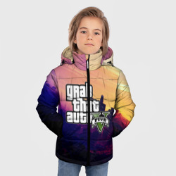 Зимняя куртка для мальчиков 3D GTA 5 - фото 2