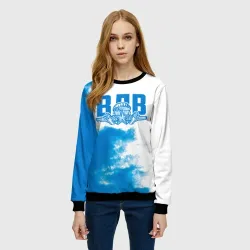 Женский свитшот 3D ВДВ - фото 2