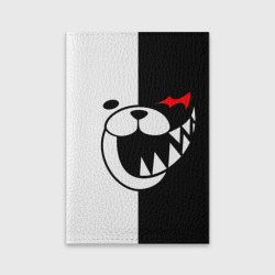 Обложка для паспорта матовая кожа Monokuma прямоугольники