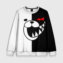 Детский свитшот 3D Monokuma прямоугольники