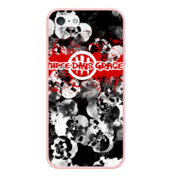 Чехол для iPhone 5/5S матовый Three days grace