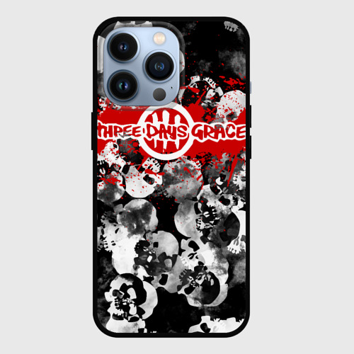 Чехол для iPhone 13 Pro Three days grace, цвет черный