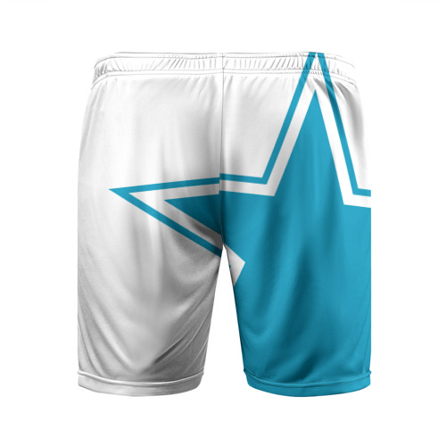 Мужские шорты спортивные ВДВ, цвет 3D печать - фото 2