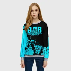 Женский свитшот 3D ВДВ - фото 2