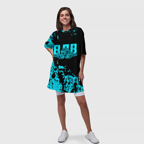 Платье-футболка 3D ВДВ, цвет 3D печать - фото 5